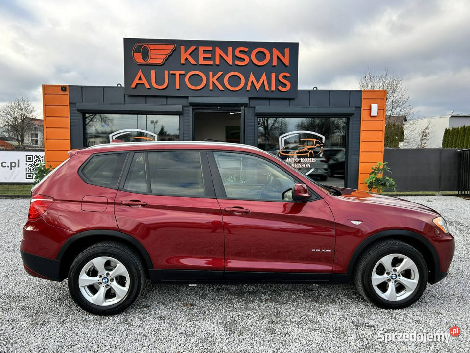 BMW X3 4x Grzane FoteleKierownica Kamera Cofania podgrzewane fotele X3