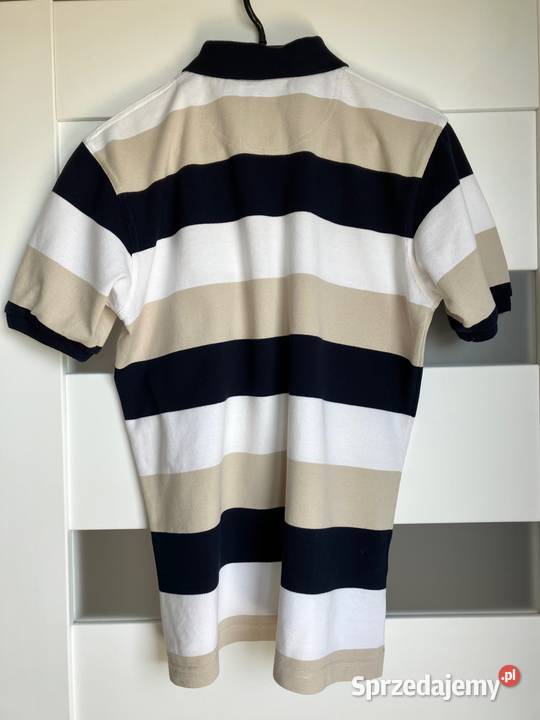 Męski tshirt koszulka polo McNeal paski bawełna podkarpackie Nisko sprzedam