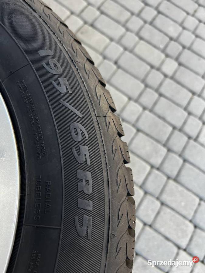 Koła zimowe 15 5x112 AudiVW opony Dębica połowa Szerzyny