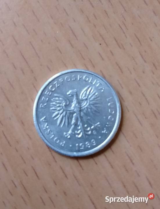 MONETA 2 z PRL 1989 kolekcjonerska numizmatyka wielkopolskie Poznań sprzedam