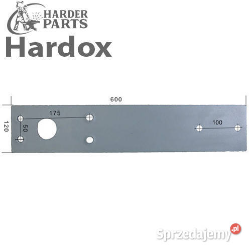 Płoza długa HARDOX 90060348/S części do pługa SKJOLD