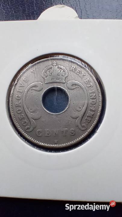 Stare monety 5 cent 1913 Brytyjska Afryka podkarpackie Lesko