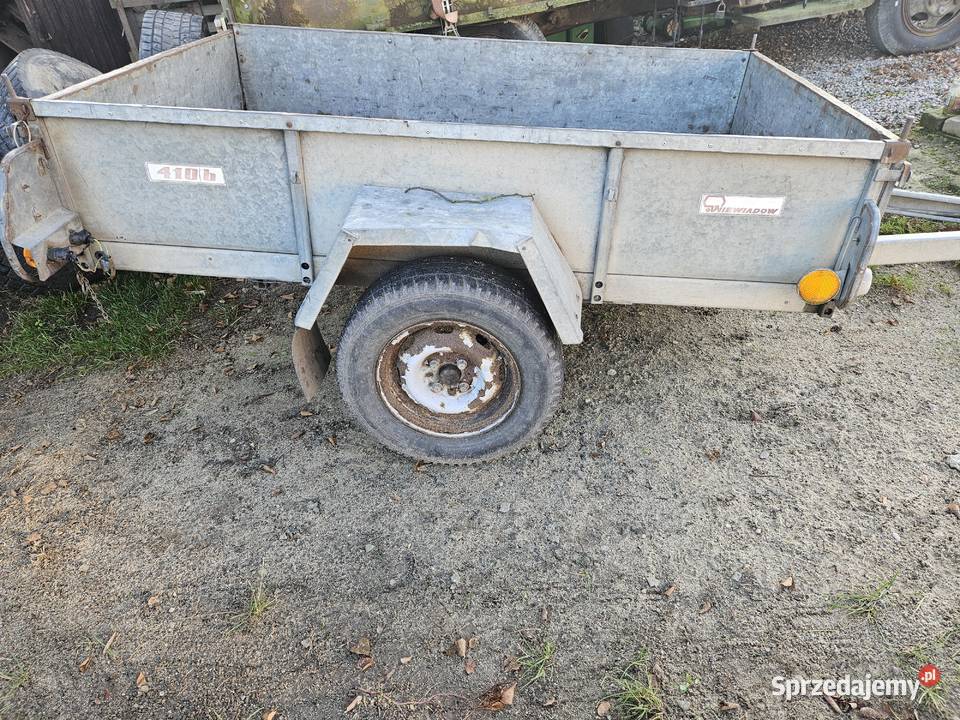Przyczepka masywna ocynk niewiadów przyczepa Młodzieszyn