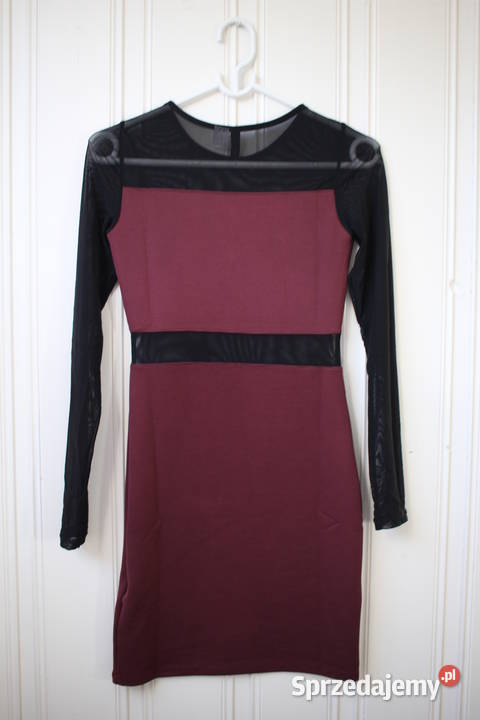 sukienka ołówkowa pencil bandage bandażowa xxs