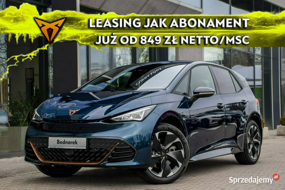 Cupra Born Advantage Edition 59 kWh 204 światła do jazdy dziennej Cupra Łódź