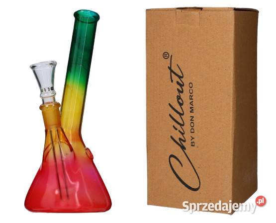 Bongo Szklane w Stylu Rasta Wysokość 20 Średnica Ostrowy nad Okszą