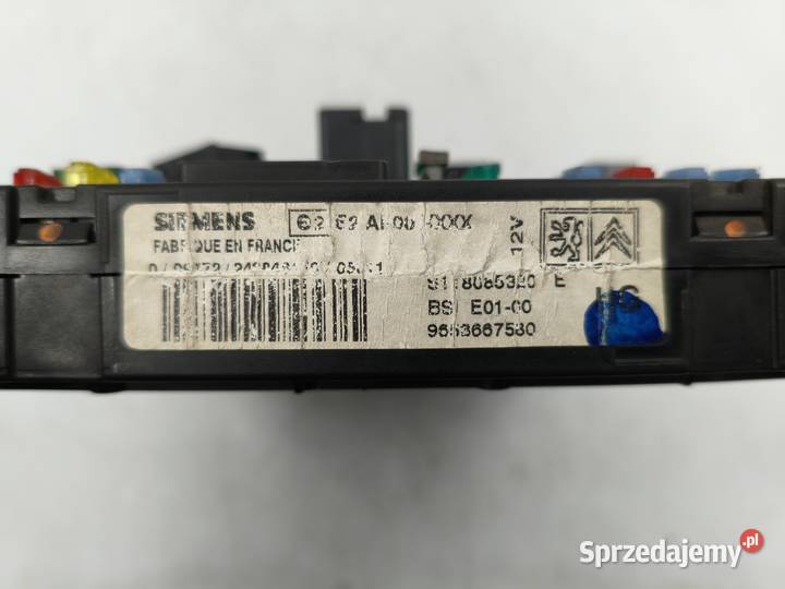 Sterownik Silnika Citroen Berlingo 14 8v KFW Wyszków