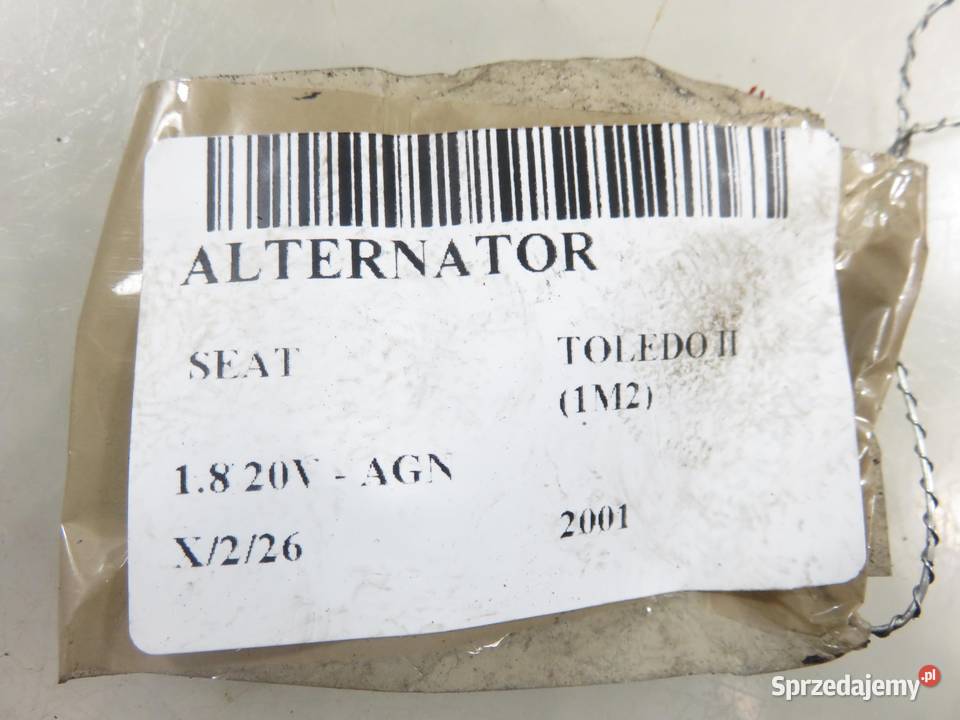 ALTERNATOR SEAT TOLEDO II 18 20V 125 AGN osobowe małopolskie
