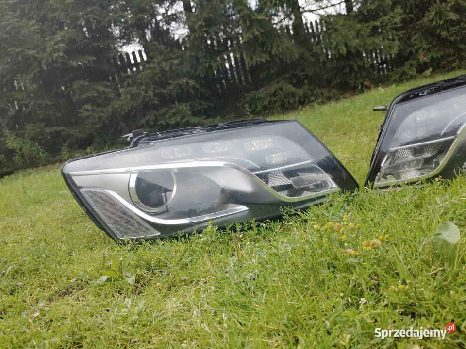 Lampy przednie Audi Q5 8R XENON LED DRL Międzychód sprzedam