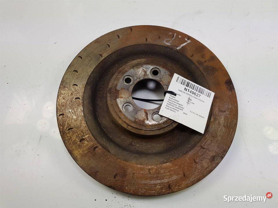 TARCZA HAMULCOWA PRZÓD JAGUAR XKR 395MM Pozostałe Lipno