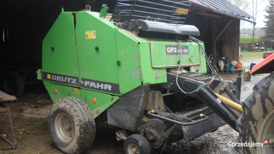 Prasa rolująca DeutzFahr nieuszkodzony