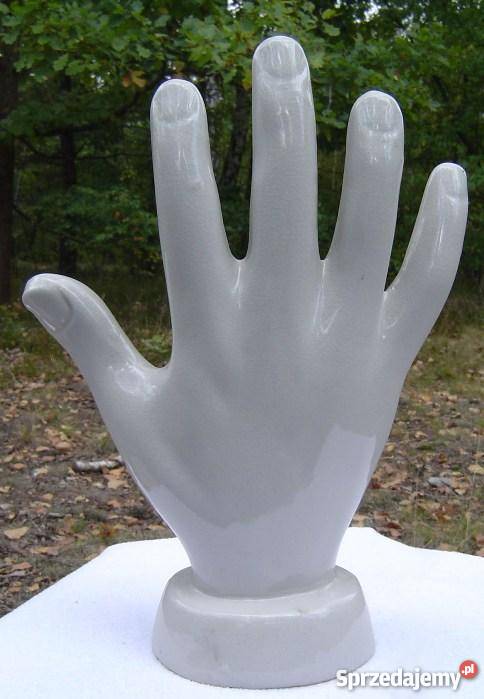 Ręka porcelanowa Dłoń do wróżenia Dekoracja Warszawa