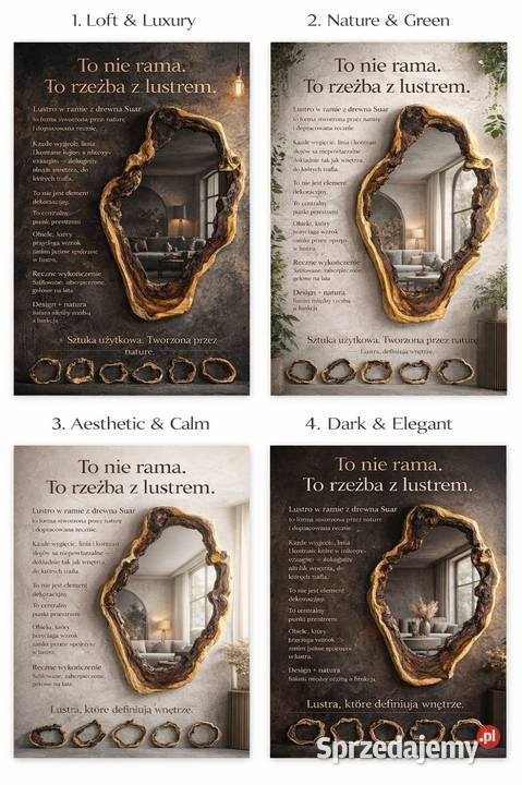 Rama do lustra wielkopolskie Poznań