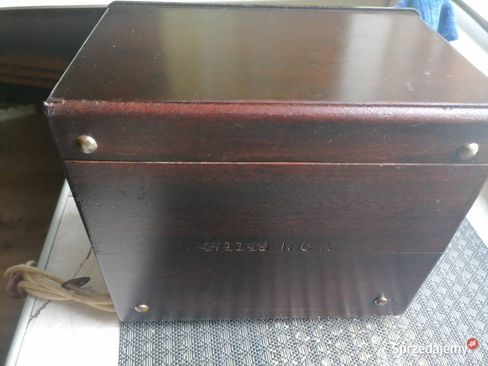 Stare radio lampowe z 20 tych