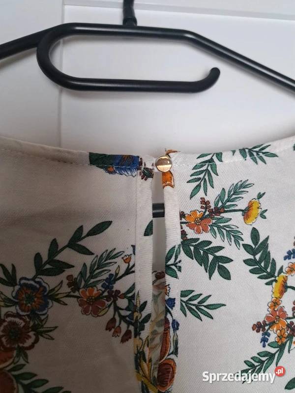 Bluzka damska Top Secret Woman 38 kwiatowy wzór Topy i koszulki Trąbki Wielkie