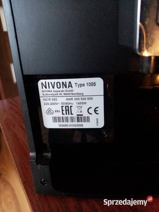 Ekspres do kawy Nivona Szwajcar model 550 typ