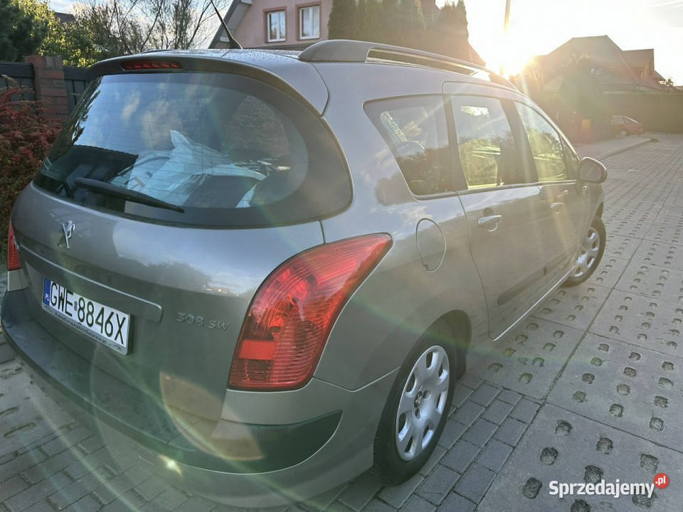 Peugeot 308 Znikomy przebieg 8 airbag tempomat Wejherowo