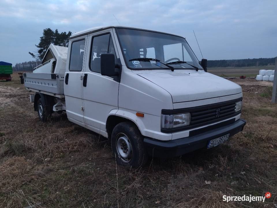 Bus Peugeot J5 brygadowka skrzyniowy śląskie Częstochowa