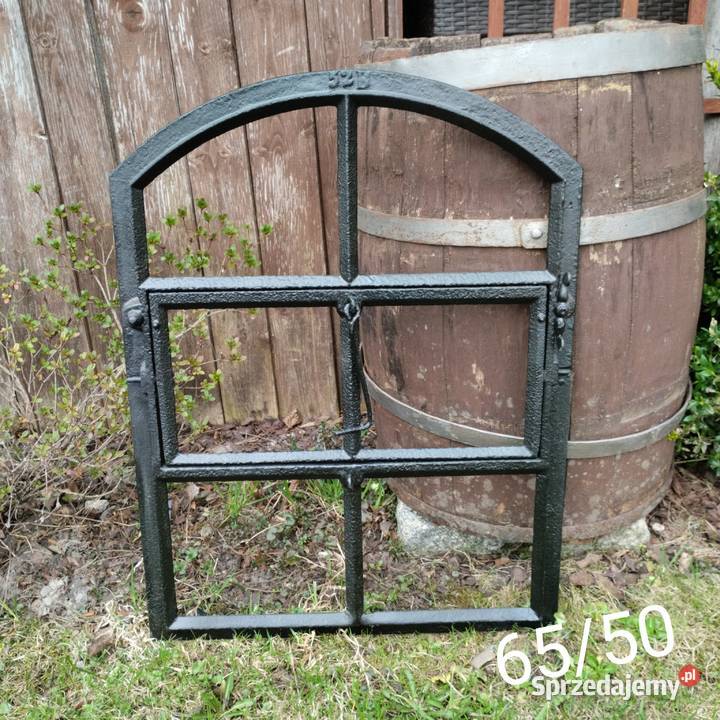 Żeliwne okno warmińsko-mazurskie Budry