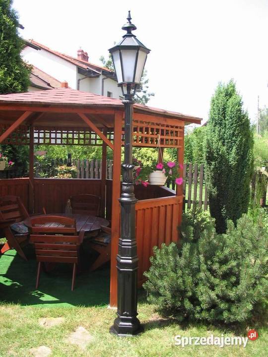 Lampa żeliwna ogrodowa na podjazd 280 Architektura ogrodowa