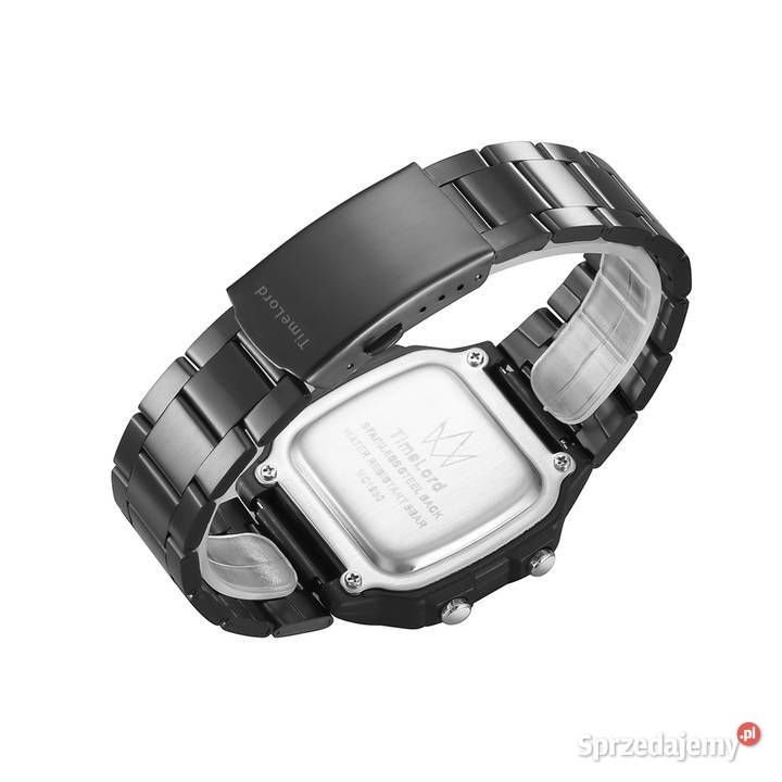 Zegarek elektroniczny na bransolecie CASIO MAPKA Warszawa