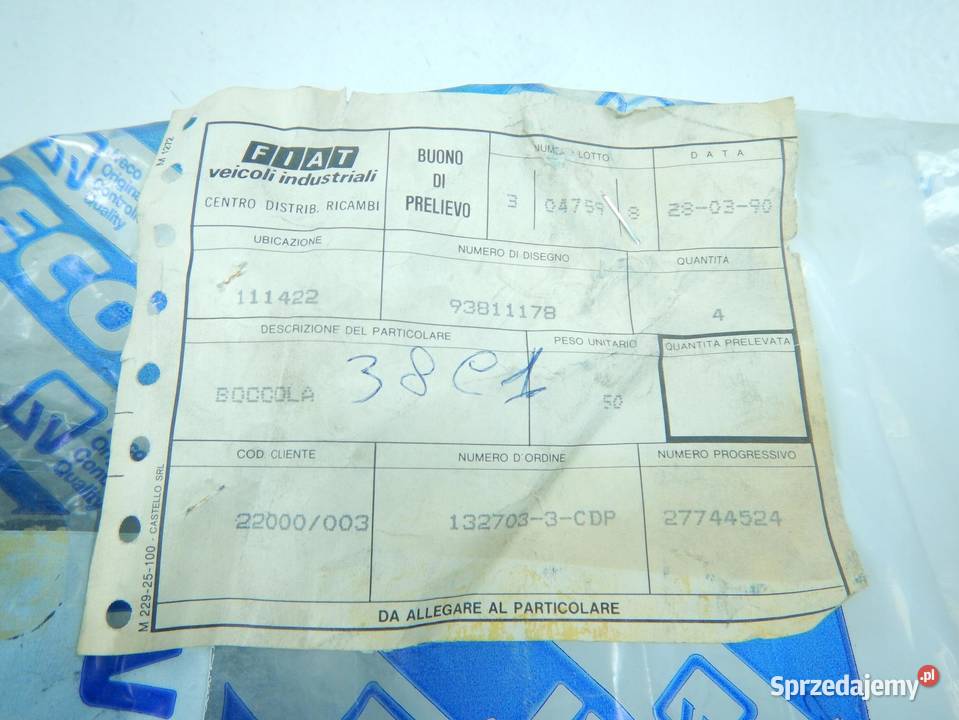 TULEJA KIEROWNICY PLASTIK IVECO DAILY 3512 4010