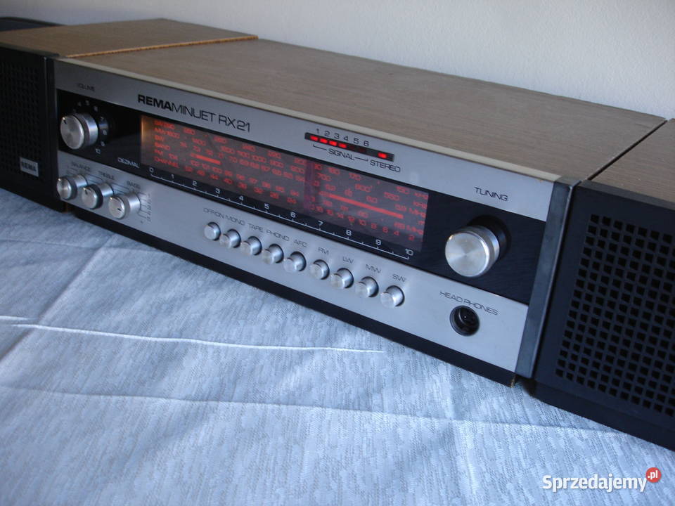 Stare radio DDR REMA MINUET RX21 Zielona Góra