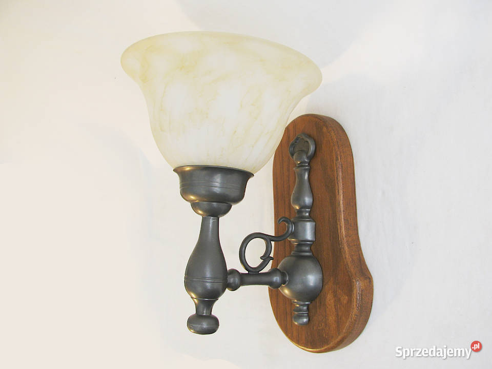 kinkiet mosiądz VI zachodniopomorskie Szczecinek