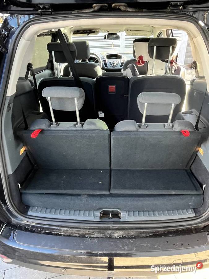 Ford Grand C 16 TDCi 2015 Salon 7miejsc przyciemniane szyby łódzkie Łódź
