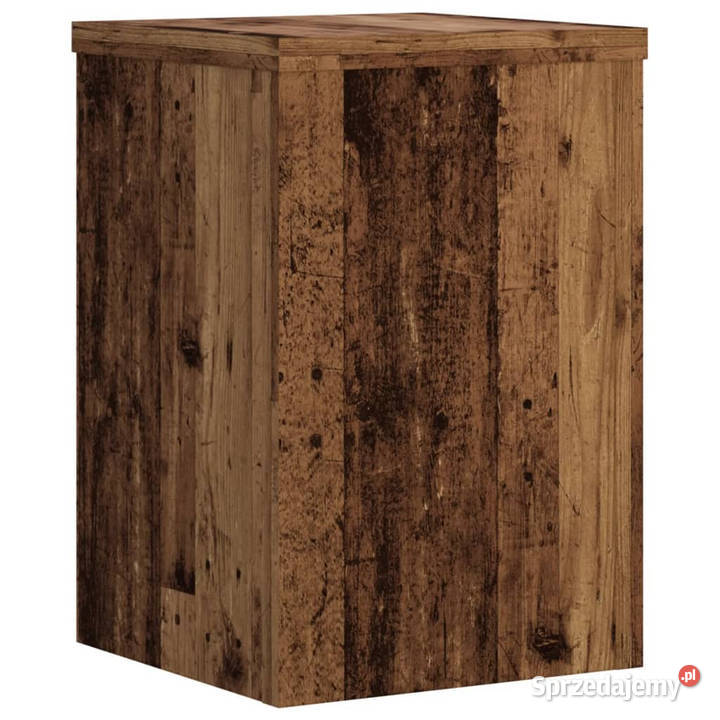Podstawki pod doniczki 2 stare drewno 25x25x35 Warszawa