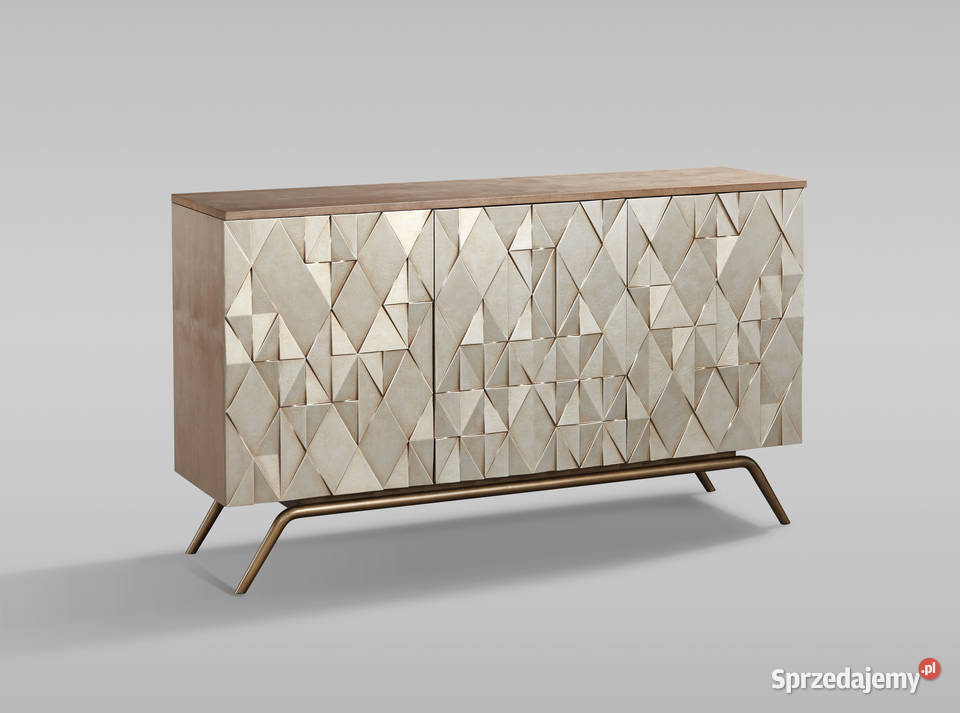 Złota komoda Indigo 150x40x86 małopolskie Golkowice sprzedam