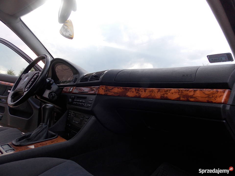 Bmw E39 LIFT Benzyna 170 Xenon Doinwestowana srebrny śląskie Zawiercie