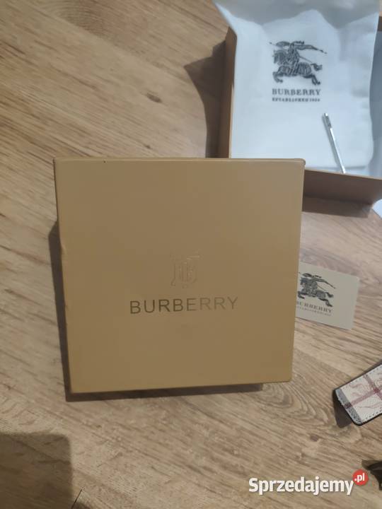 Pasek Burberry London Nowy Uniseks Paski Ostrzeszów