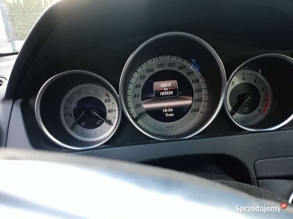 Mercedes C 180 w204 pakiet AMG lift aluminiowe felgi Klasa C śląskie Gorzyczki