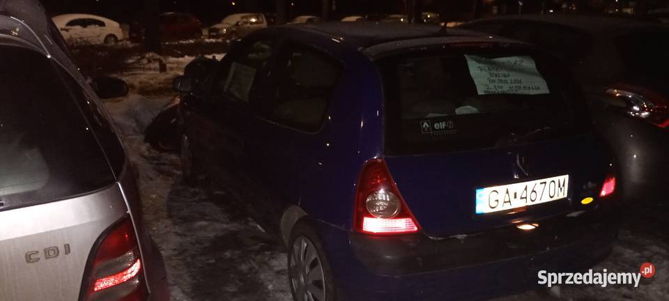 Renault Clio 12 benzyna 2006
