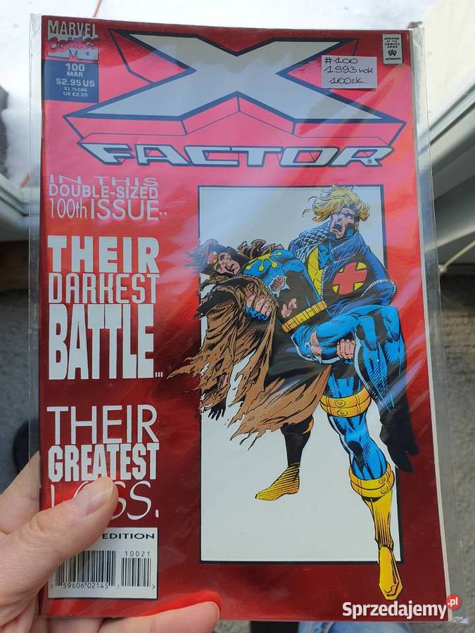 XFactor 100 special edition komiks Marvel USA Rok wydania 1993 Gdynia sprzedam