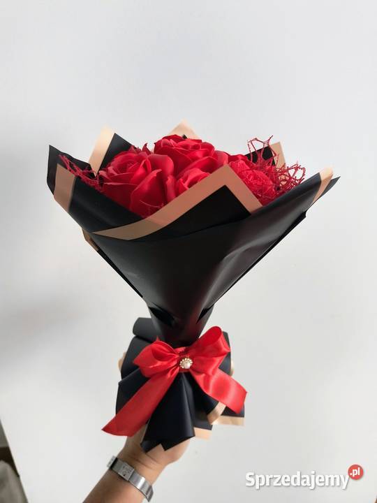 Bukiet z róż mydlanych Milonki sprzedam