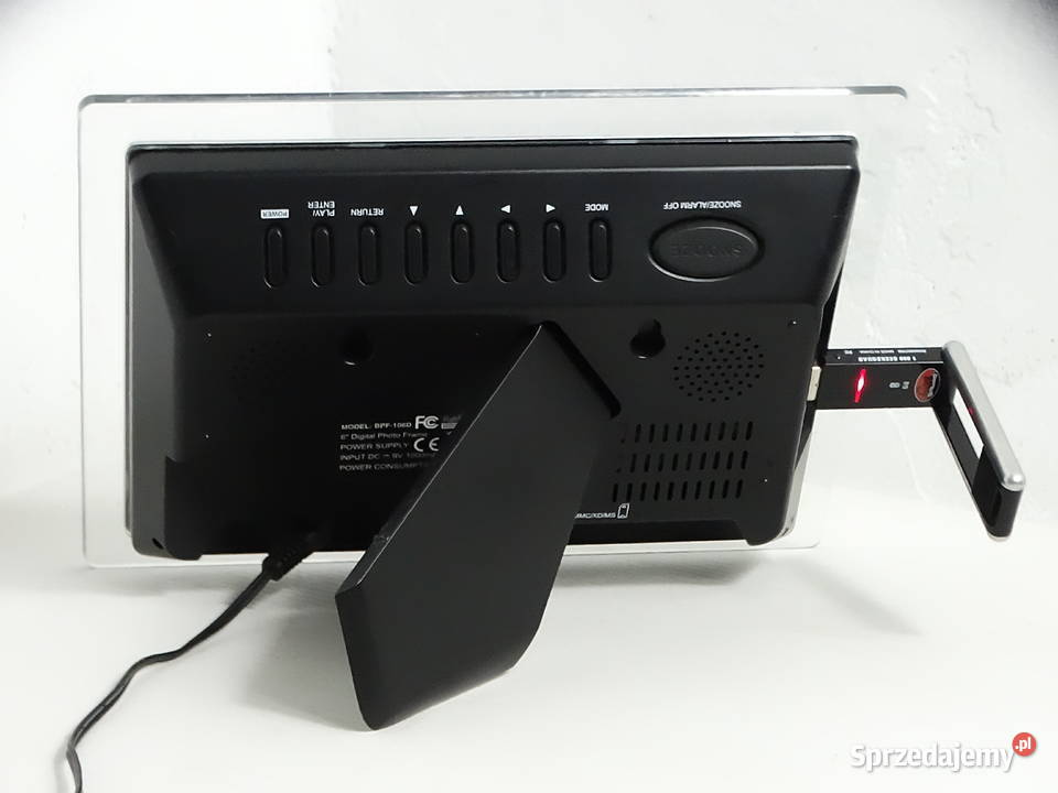 Cyfrowa ramka na zdjęcia 6 Zegar Alarm USB SD Ramki i ramy Biłgoraj