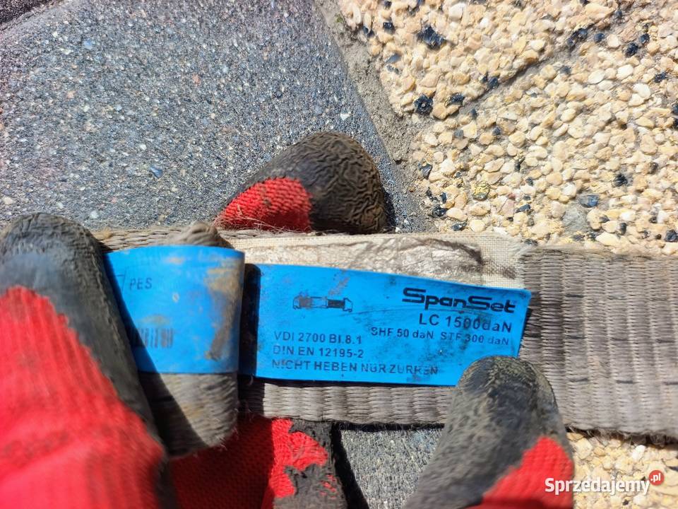 Pasy transportowe LOHR wąski 35 mm 2 sztuki i
