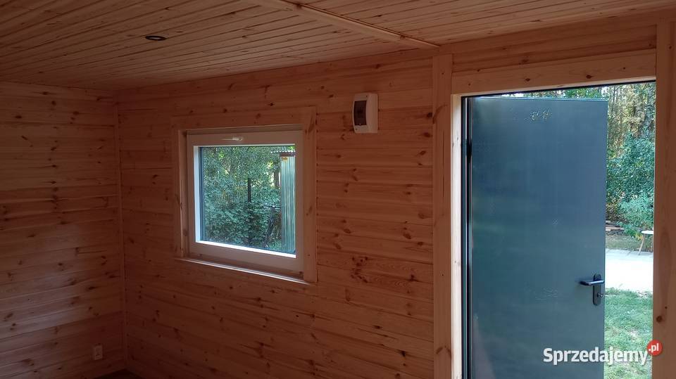 Domek drewniany mobilny całoroczny ocieplenie Radom