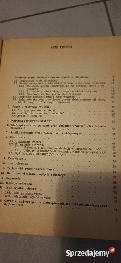 1 wydanie Zapobieganie porażeniom elektrycznym w Łęczyca