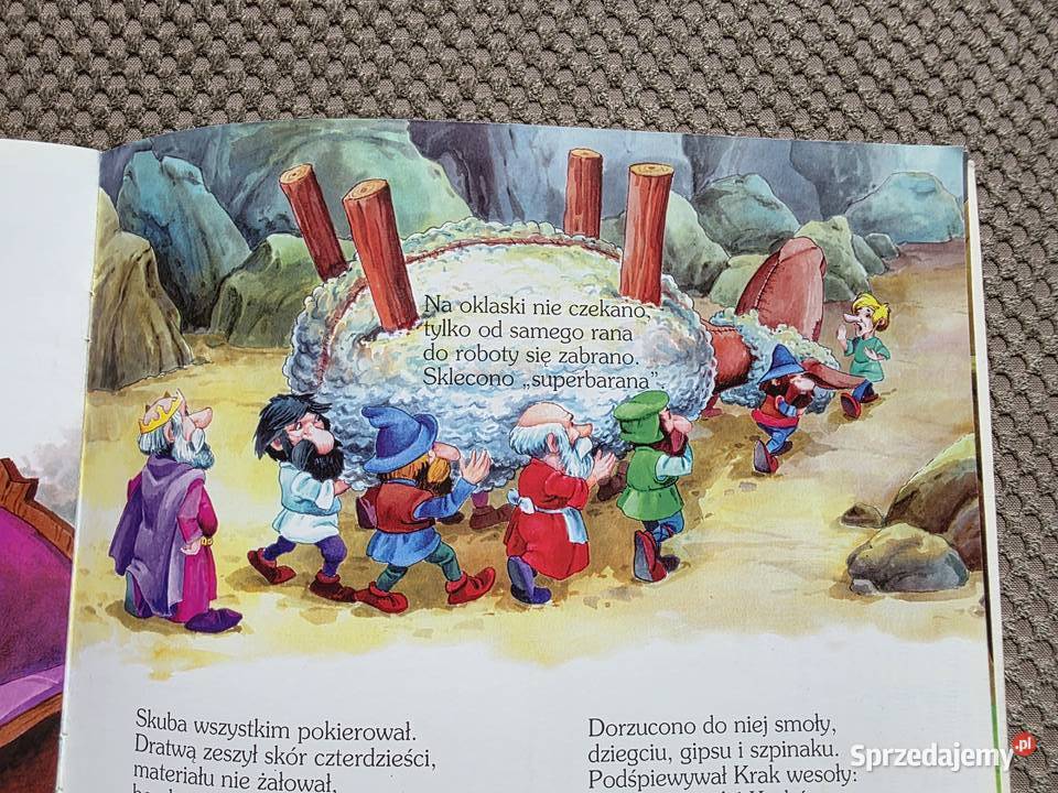 Bajka o smoku i Kraku i o tym powstał Kraków sprzedam