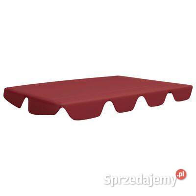 vidaXL Zadaszenie do huśtawki ogrodowej bordowe mazowieckie Warszawa