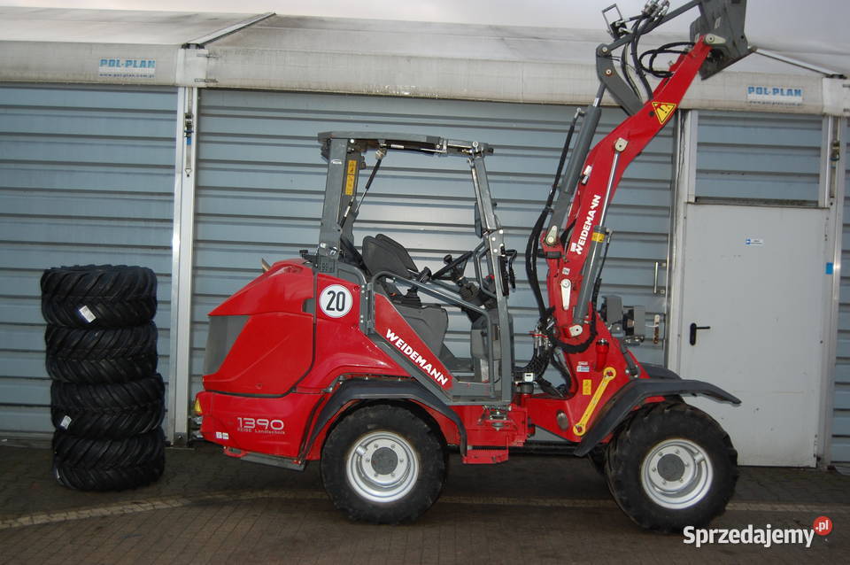 Ładowarka Weidemann 1390 Schaffer Giant Jcb Weidemann Ładowacze czołowe Krobia
