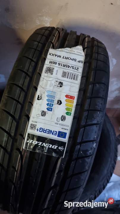 Dunlop 21545R16 86H
SP SPORT MAXX Nowa opona 16cale Łódź