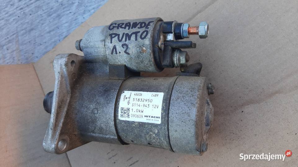 rozrusznik Hitachi 51832950 Fiat grande Punto 12 Dębno