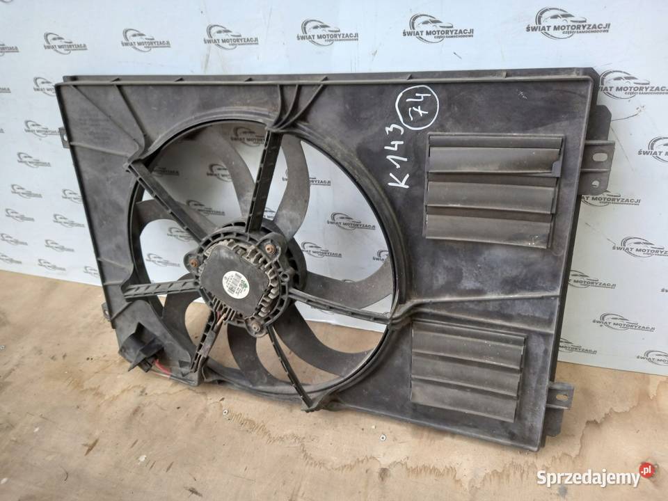 AUDI A3 SPORTBACK 8PA 10r wentylator chłodnicy Kielce