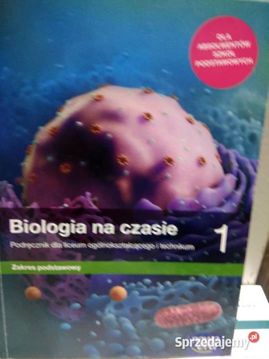 Biologia na czasie podręcznik ponadpodstawowe Warszawa
