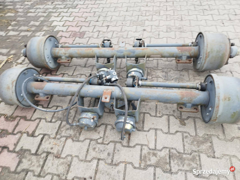 Osie BPW na bębnach nowe Typ ZS60 Strzyżew