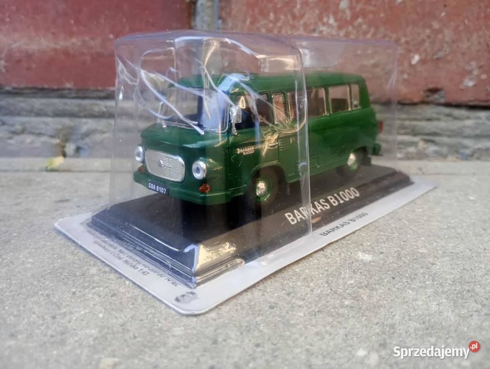 BARKAS B1000 BUS deagostini 143 kultowe auta PRL Modelarstwo mazowieckie Warszawa sprzedam